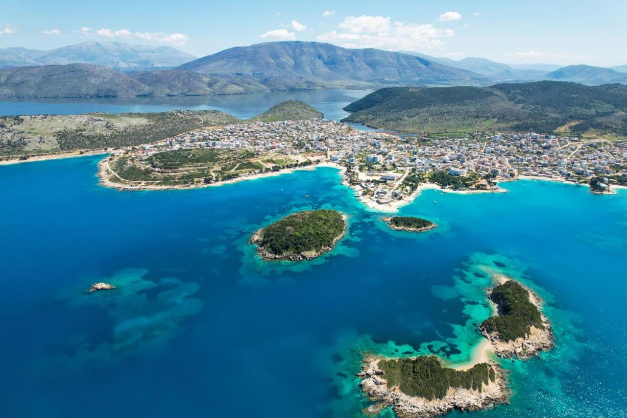 Leka Apartments Ksamil Bagian luar foto