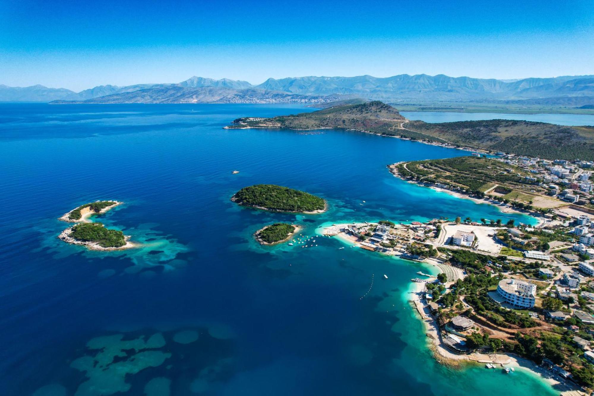 Leka Apartments Ksamil Bagian luar foto