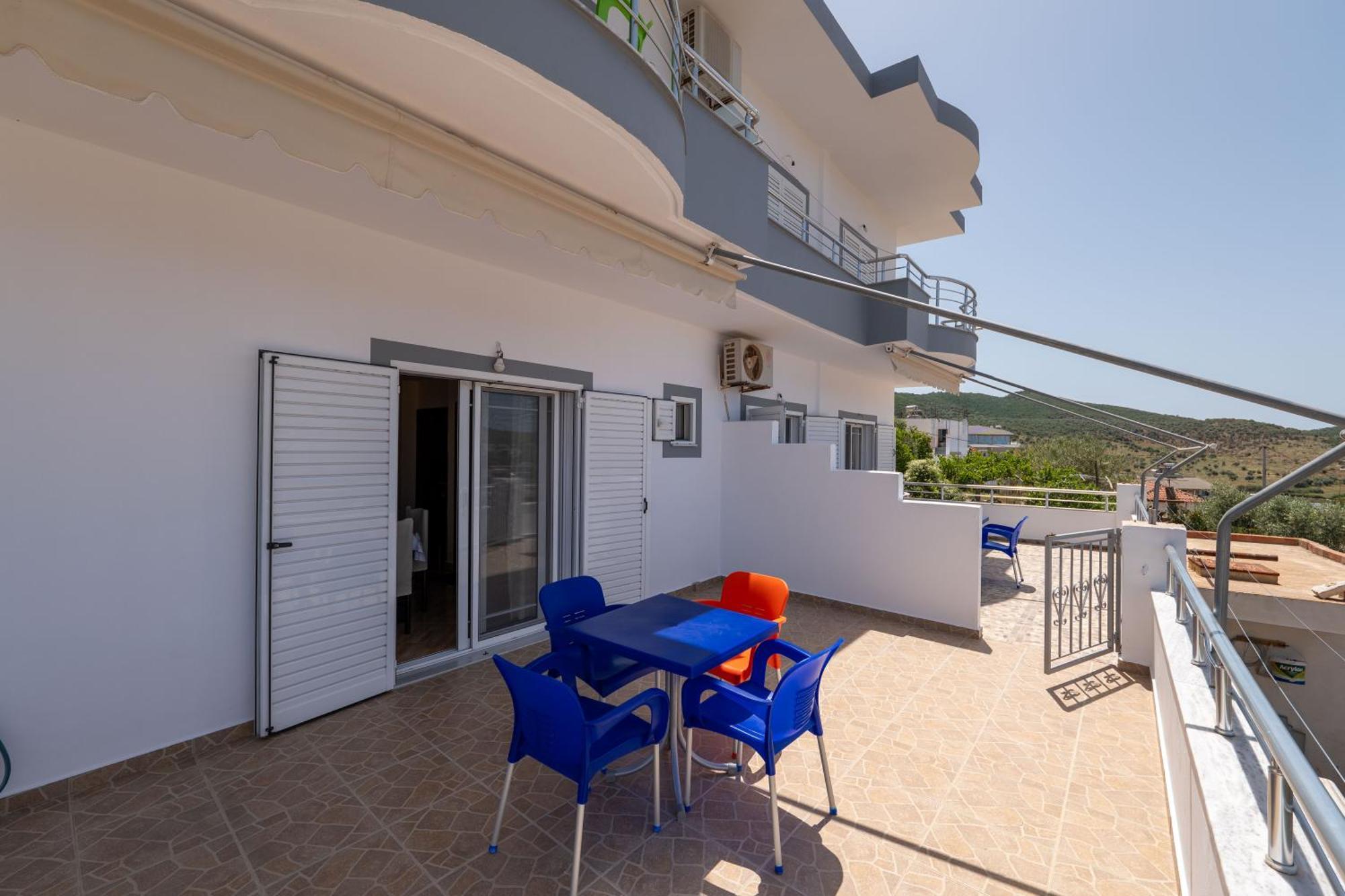Leka Apartments Ksamil Bagian luar foto