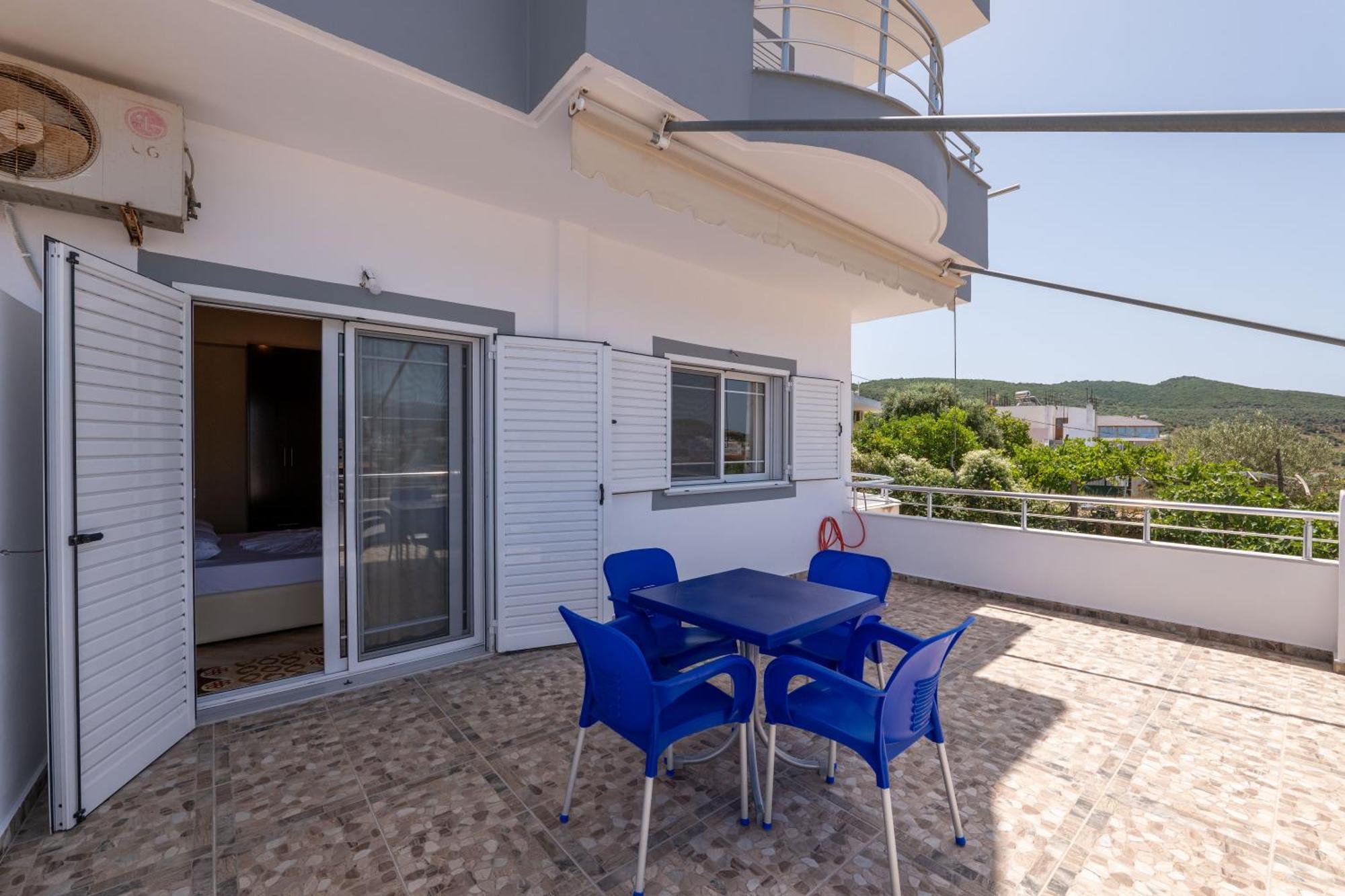 Leka Apartments Ksamil Bagian luar foto