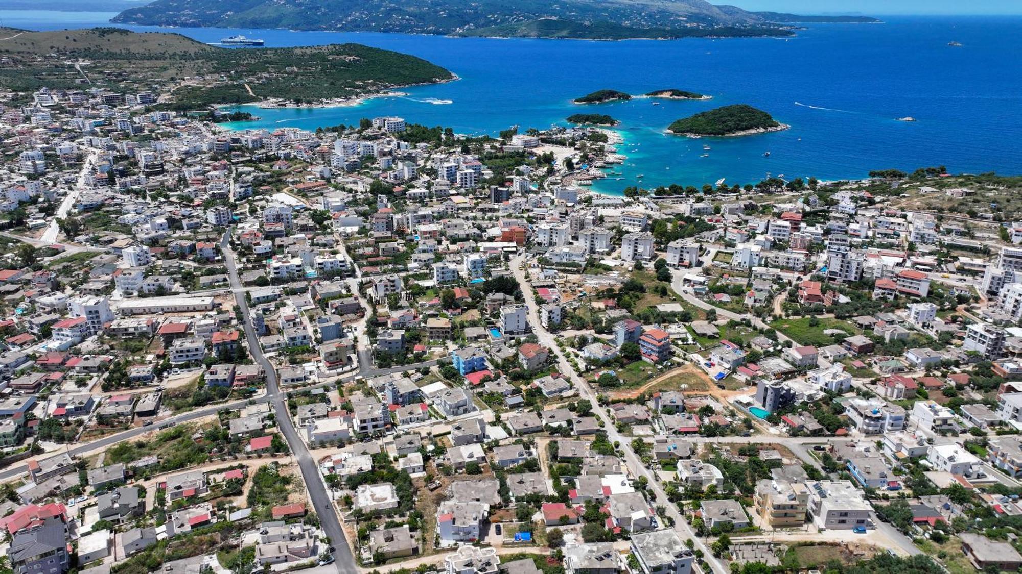 Leka Apartments Ksamil Bagian luar foto