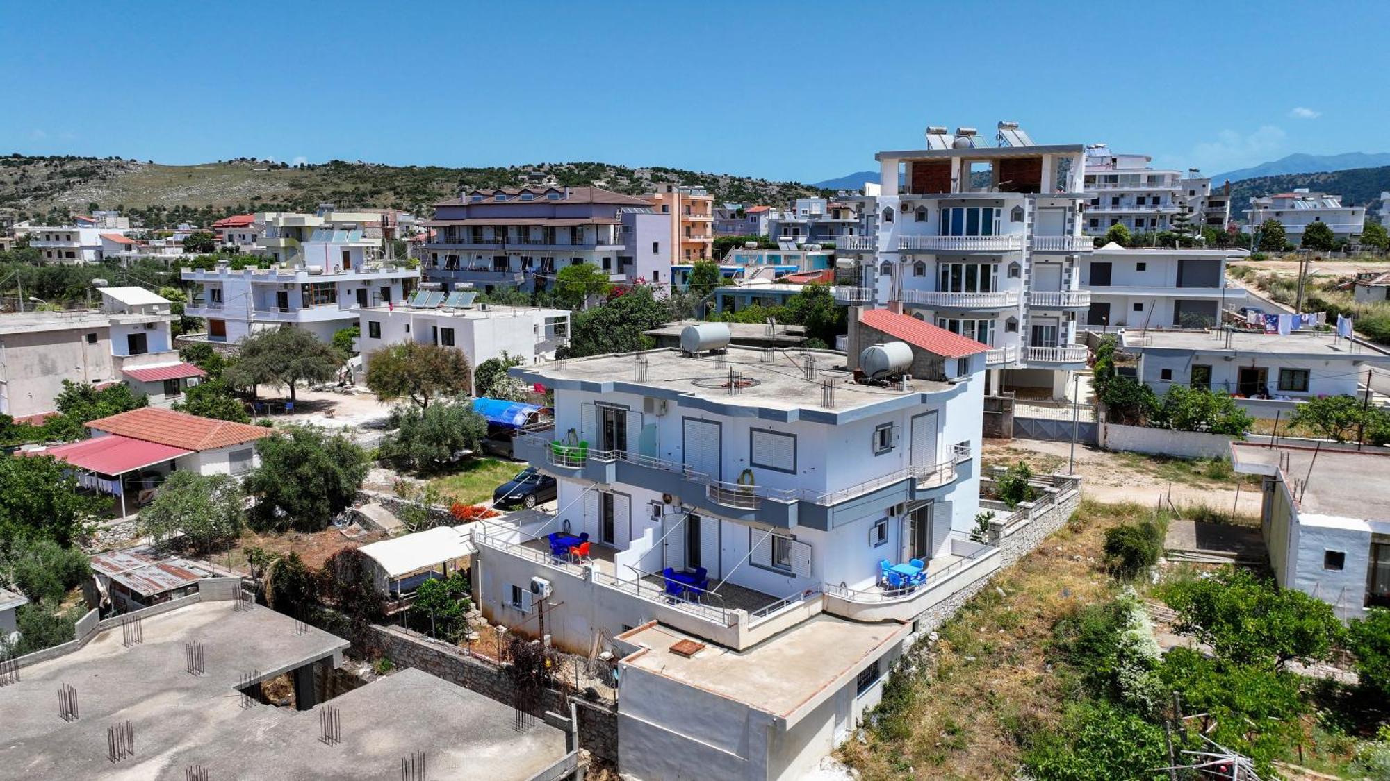 Leka Apartments Ksamil Bagian luar foto